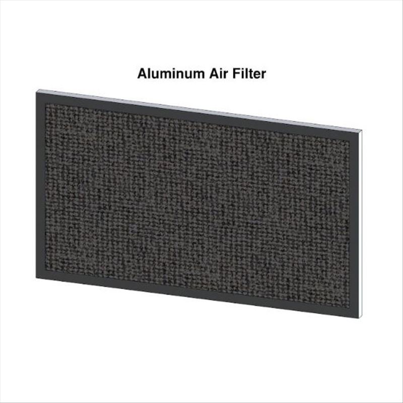 Filtro dell'aria in alluminio