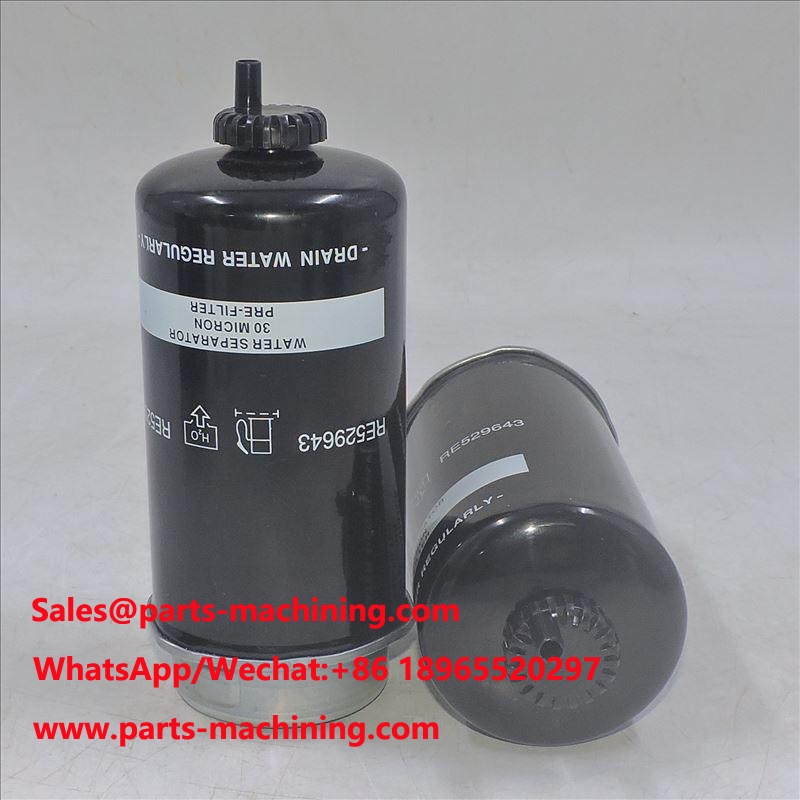 filtro carburante per mietitrebbia john deere RE529643 BF7950-D FS19975
