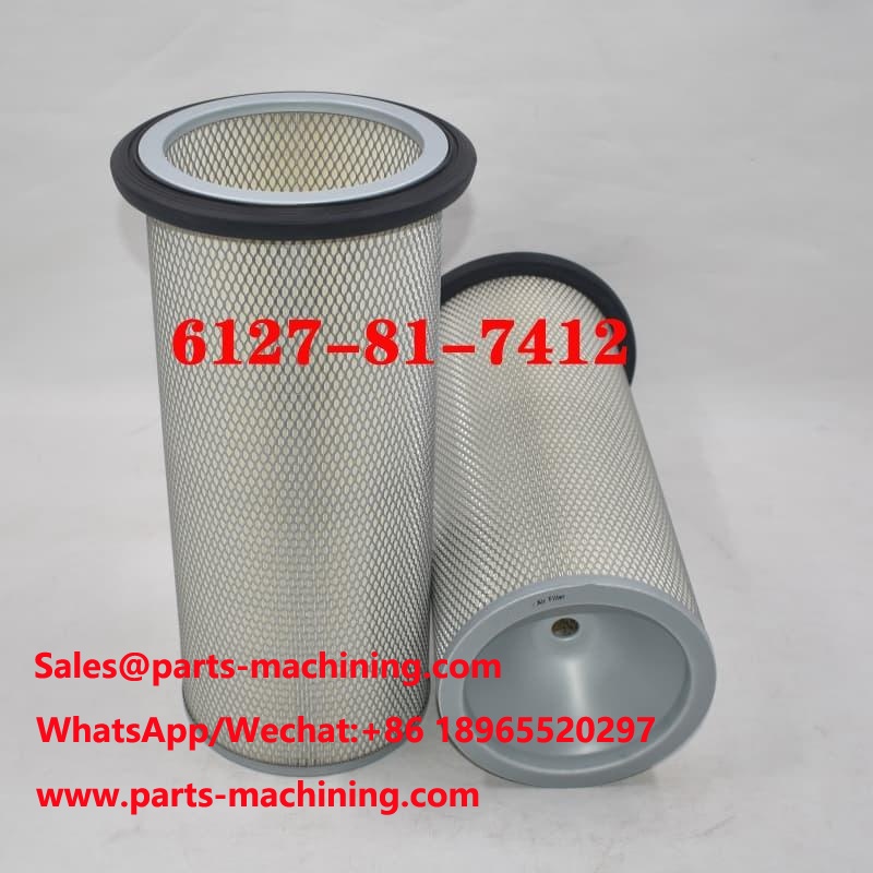 6127-81-7412 Filtro aria 6127817412 per pala gommata