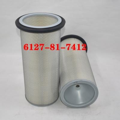 6127-81-7412 Filtro aria 6127817412 per pala gommata