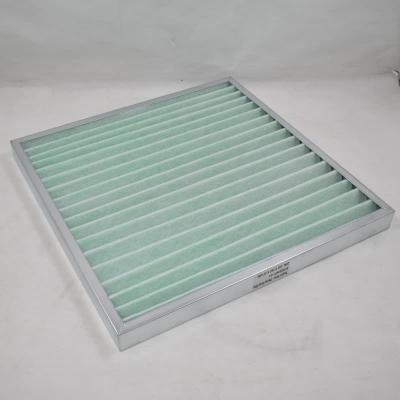 Filtro a pannello plissettato ad alta efficienza 592x592x45 G4
